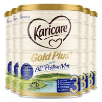 【新西兰直邮】KARICARE 可瑞康金装A2牛奶粉 3段 3/6罐 新包装